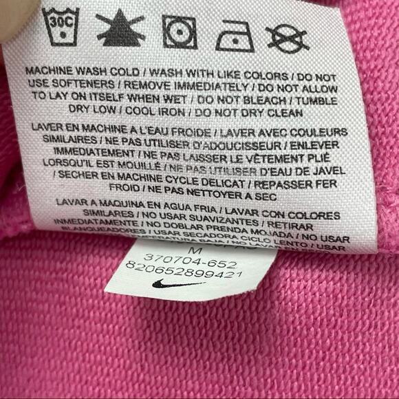 Nike pink zip-up sweatshirt size medium - Picture 11 of 12